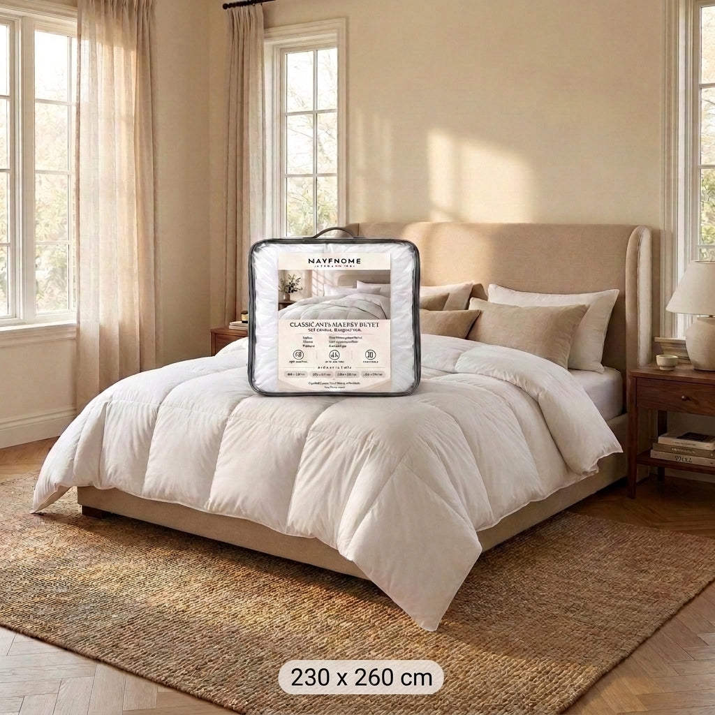 Classic Anti-Allergic Duvet by Mayf Home — 230 x 260 cm size