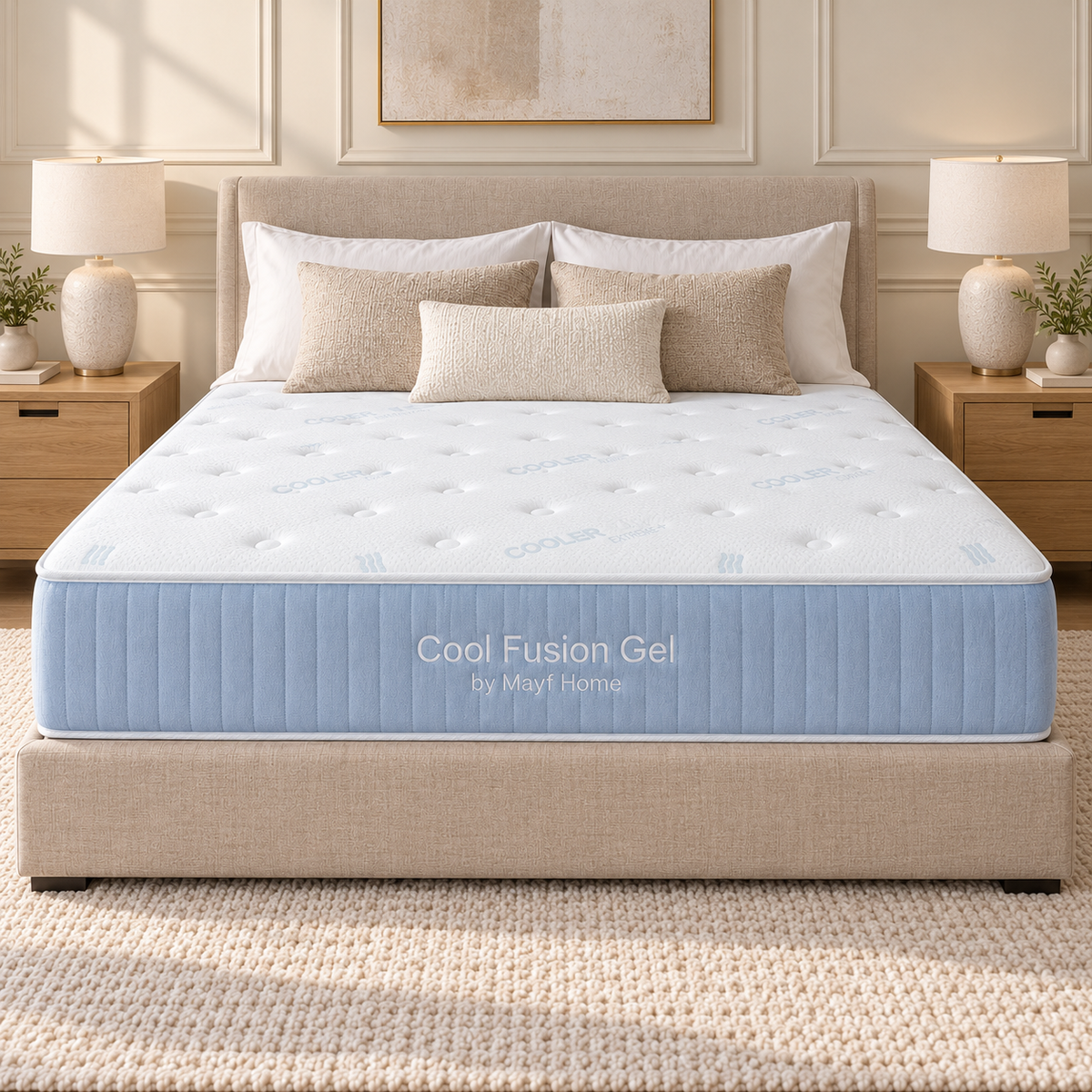 Cool Fusion Gel Tight Top Mattress by Mayf Home