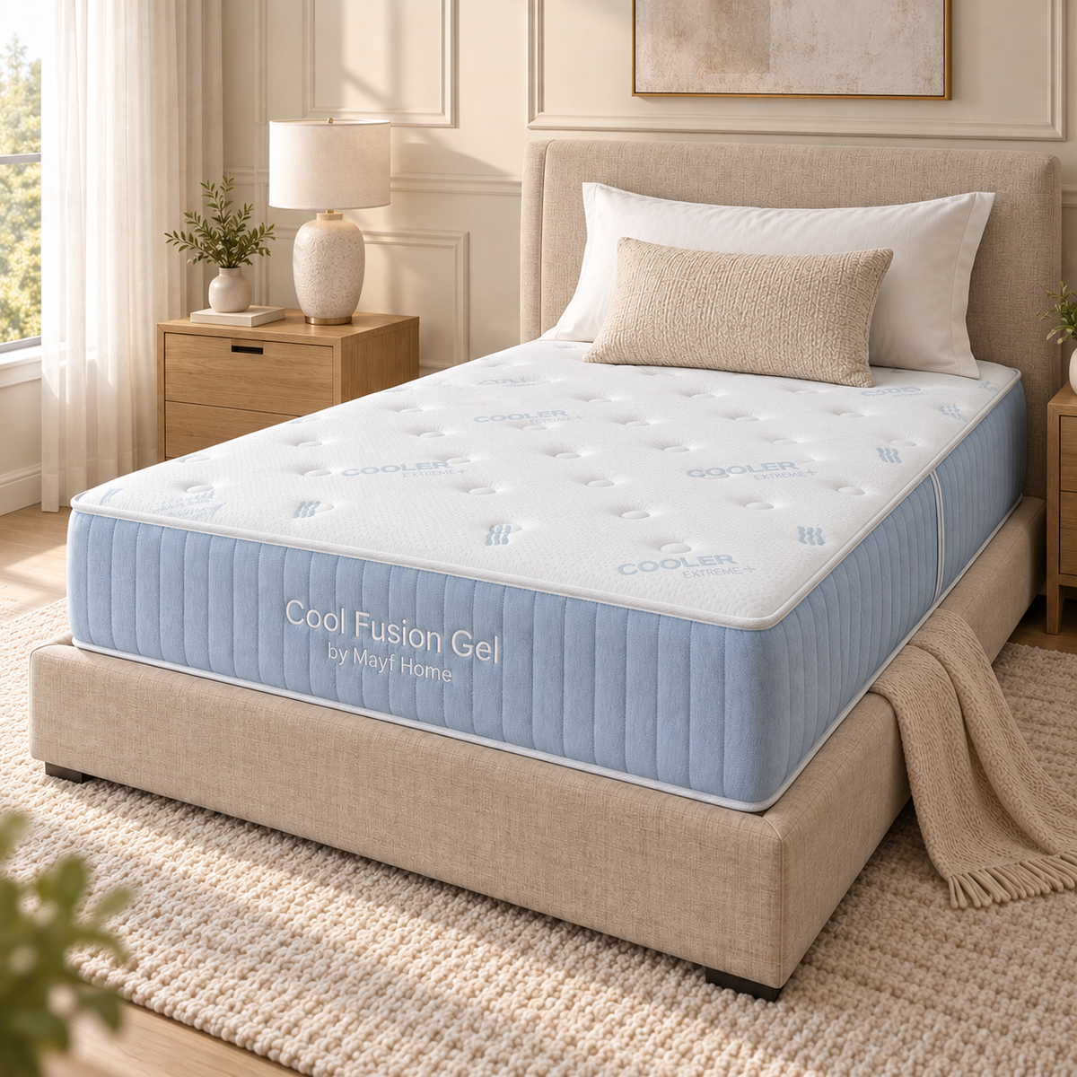 Cool Fusion Gel Tight Top Mattress by Mayf Home