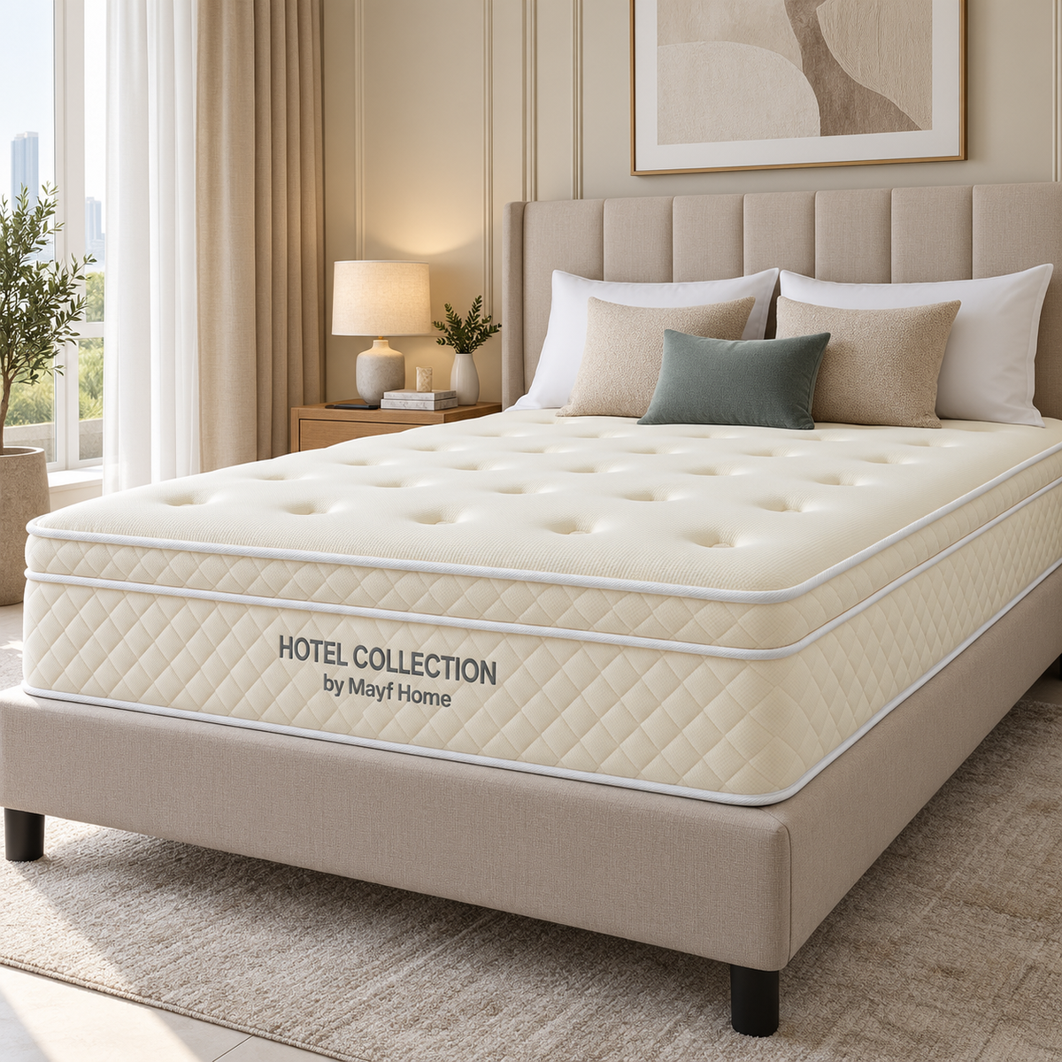 Hotel Collection Euro Top Mattress by Mayf Home