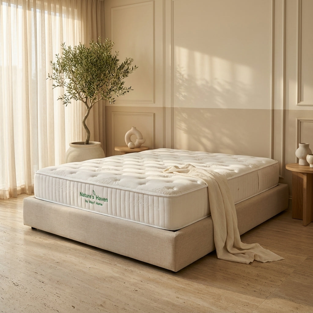 Nature's Haven Latex Tight Top Mattress by Mayf Home
