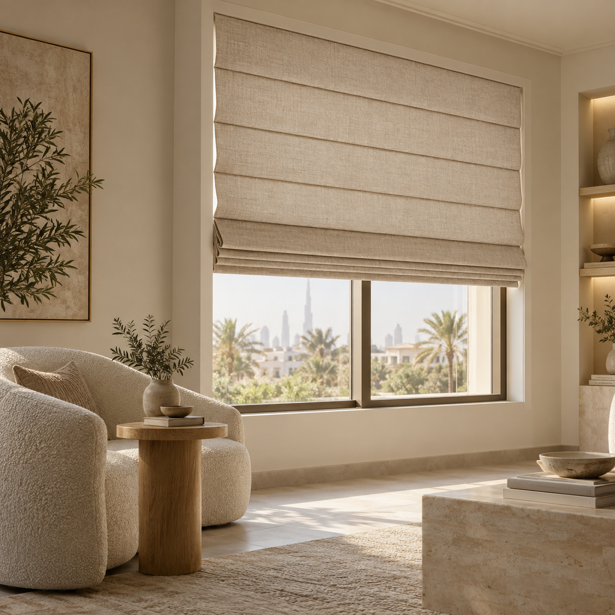 ستائر رومانية – مقاس حسب الطلب