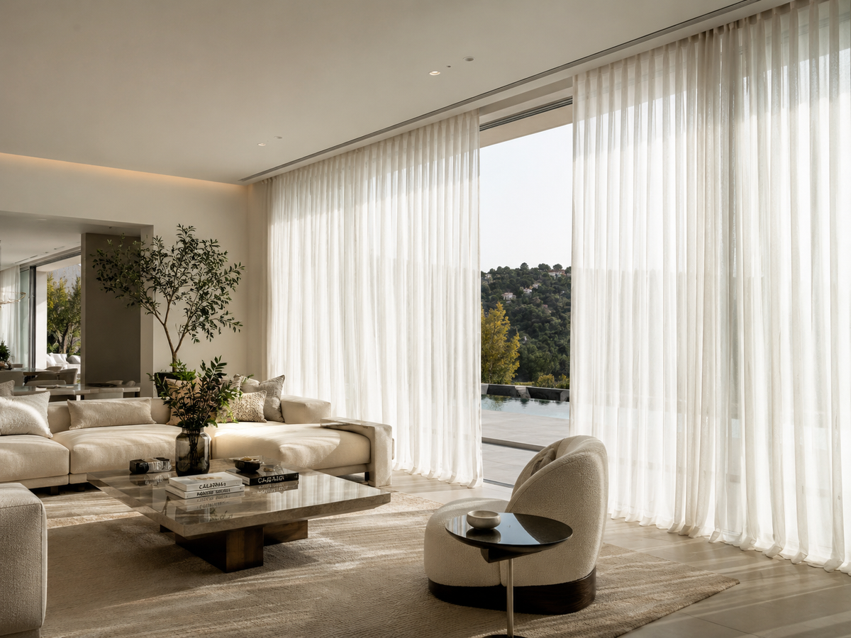 Sheer Curtains – Made to Measure