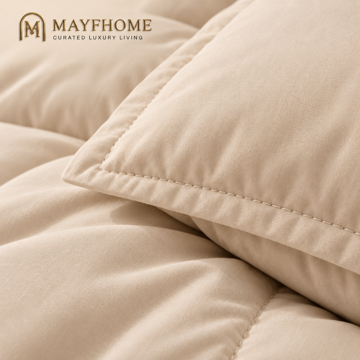 لحاف MAYF Home بكثافة نسيج 300 – بيج