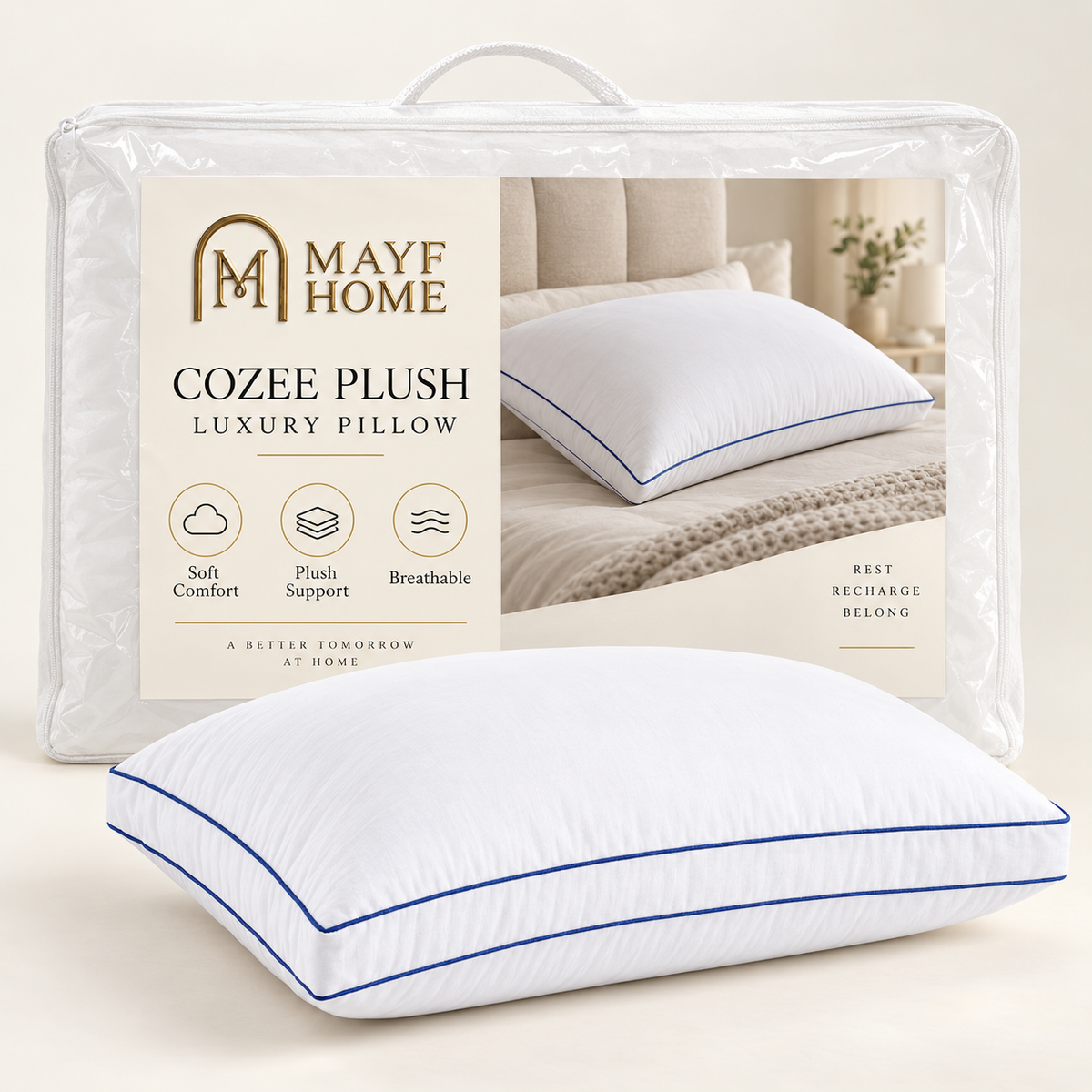 MAYF Home VISTA Micro Fiber Pillow 1400g — product photo