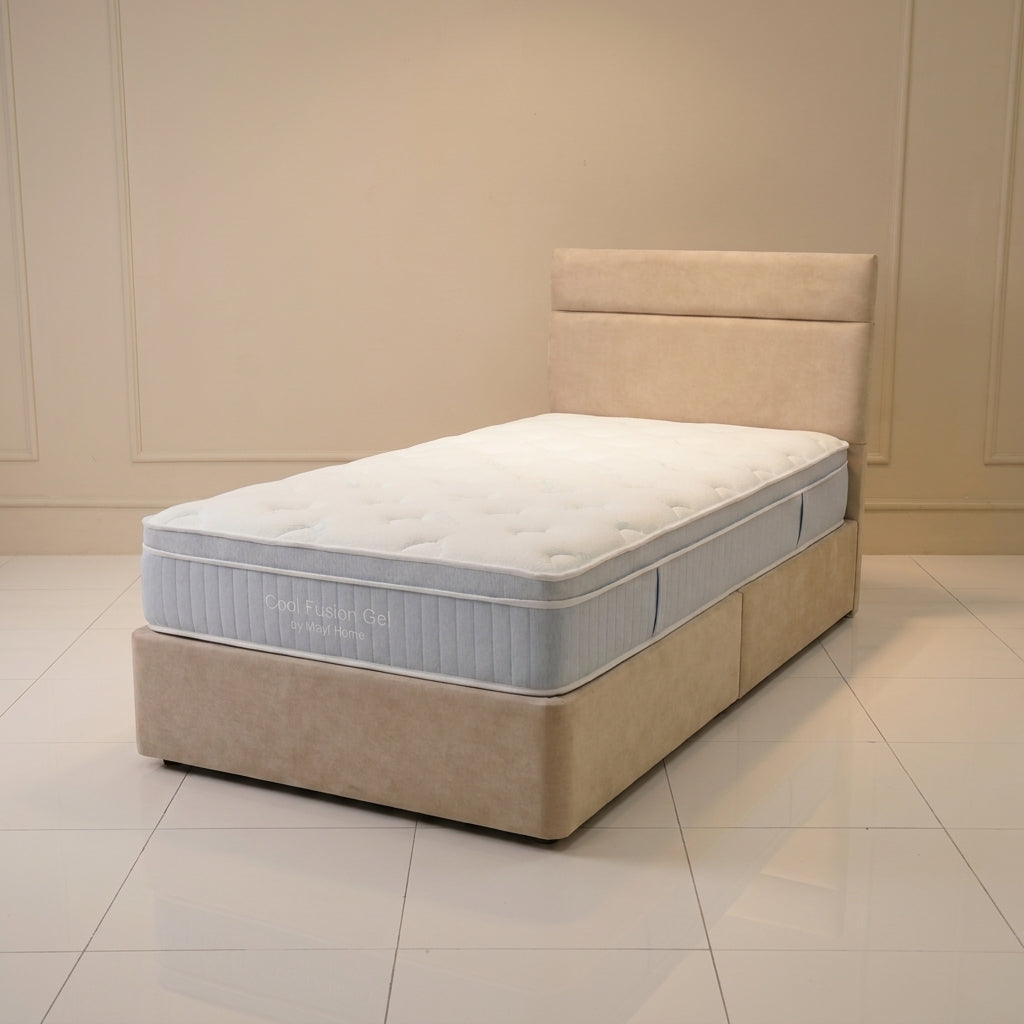 Cool Fusion Gel Euro Top Mattress by Mayf Home — 120 x 200 cm size