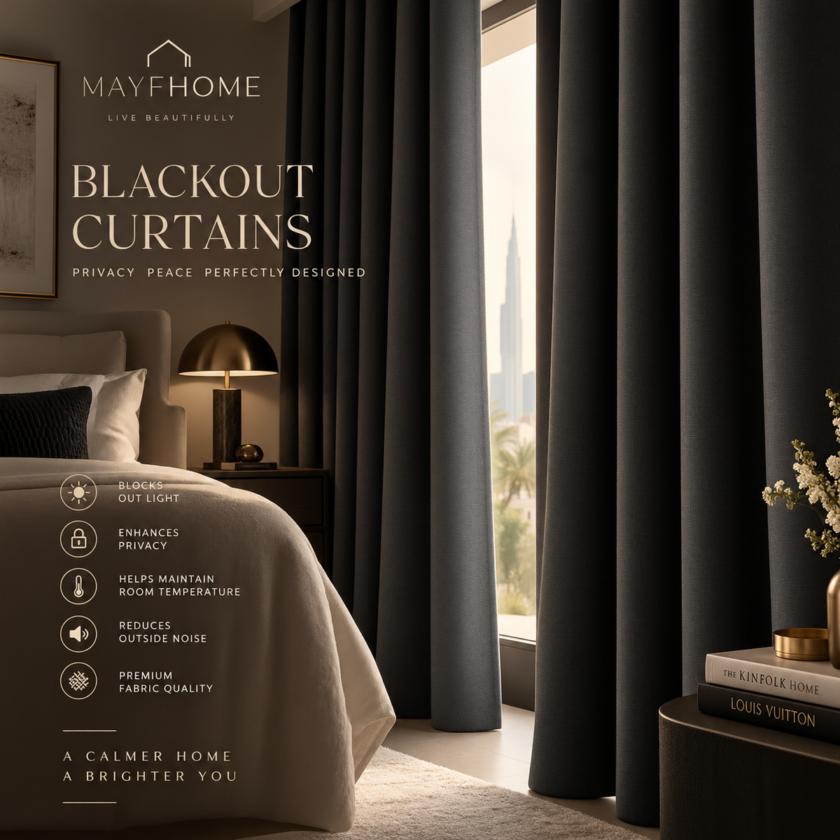 Blackout Curtains – Made to Measure