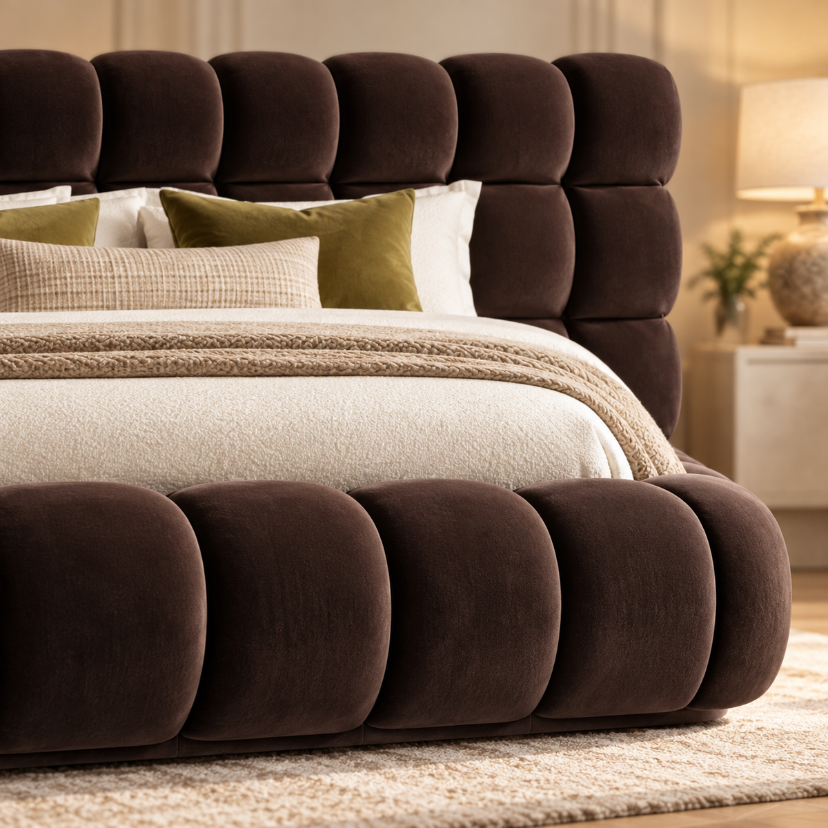 Bubble Bed special upholstered