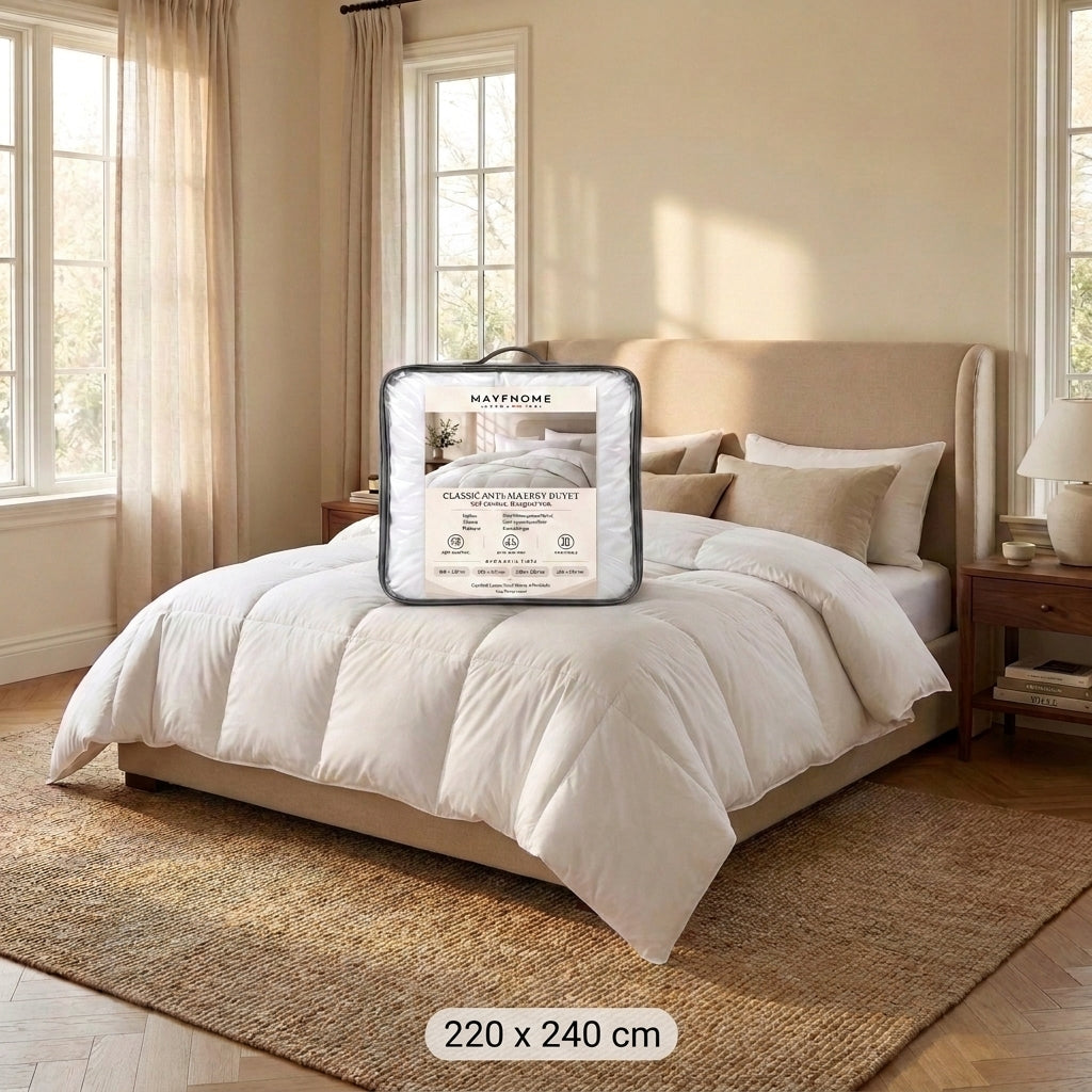 Classic Anti-Allergic Duvet by Mayf Home — 220 x 240 cm size