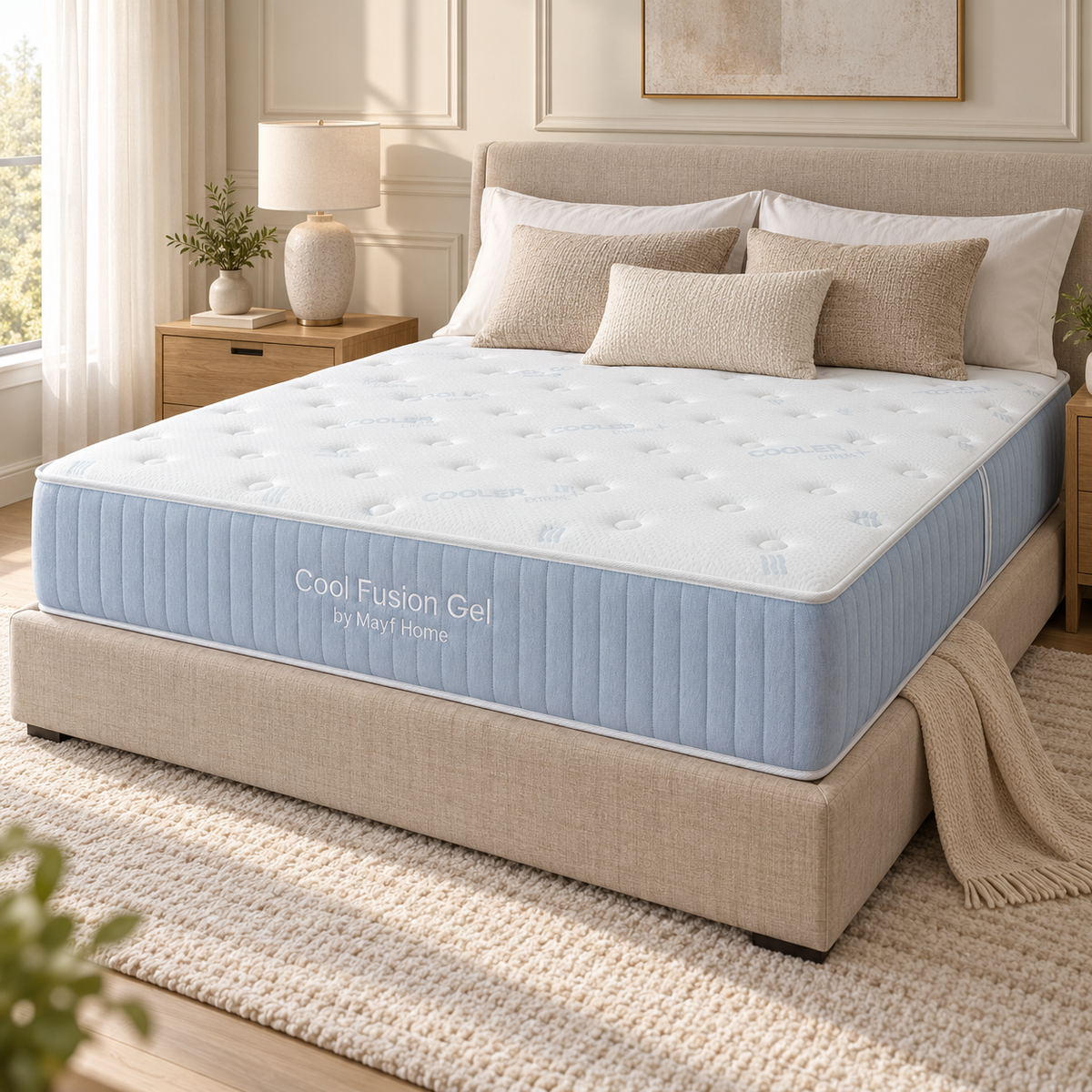 Cool Fusion Gel Tight Top Mattress by Mayf Home
