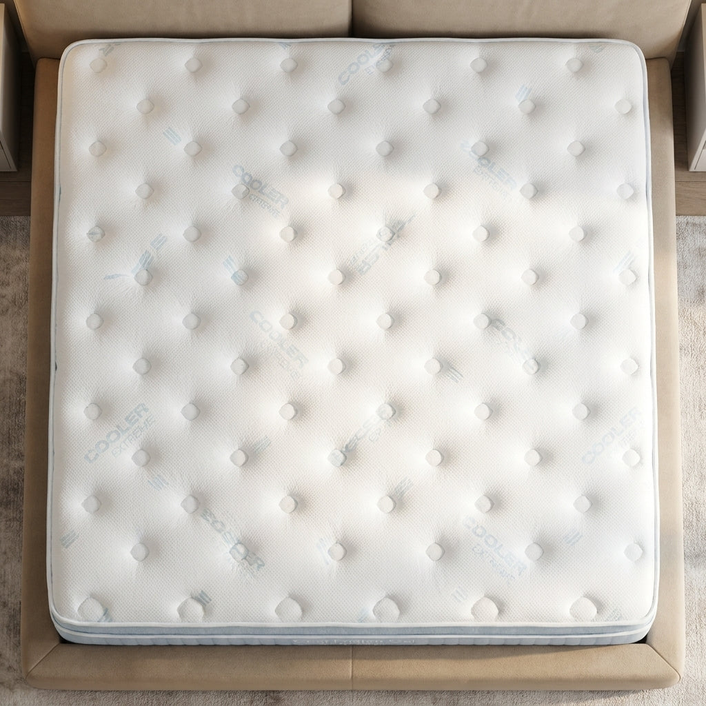 Cool Fusion Gel Euro Top Mattress by Mayf Home — product photo, angle 4