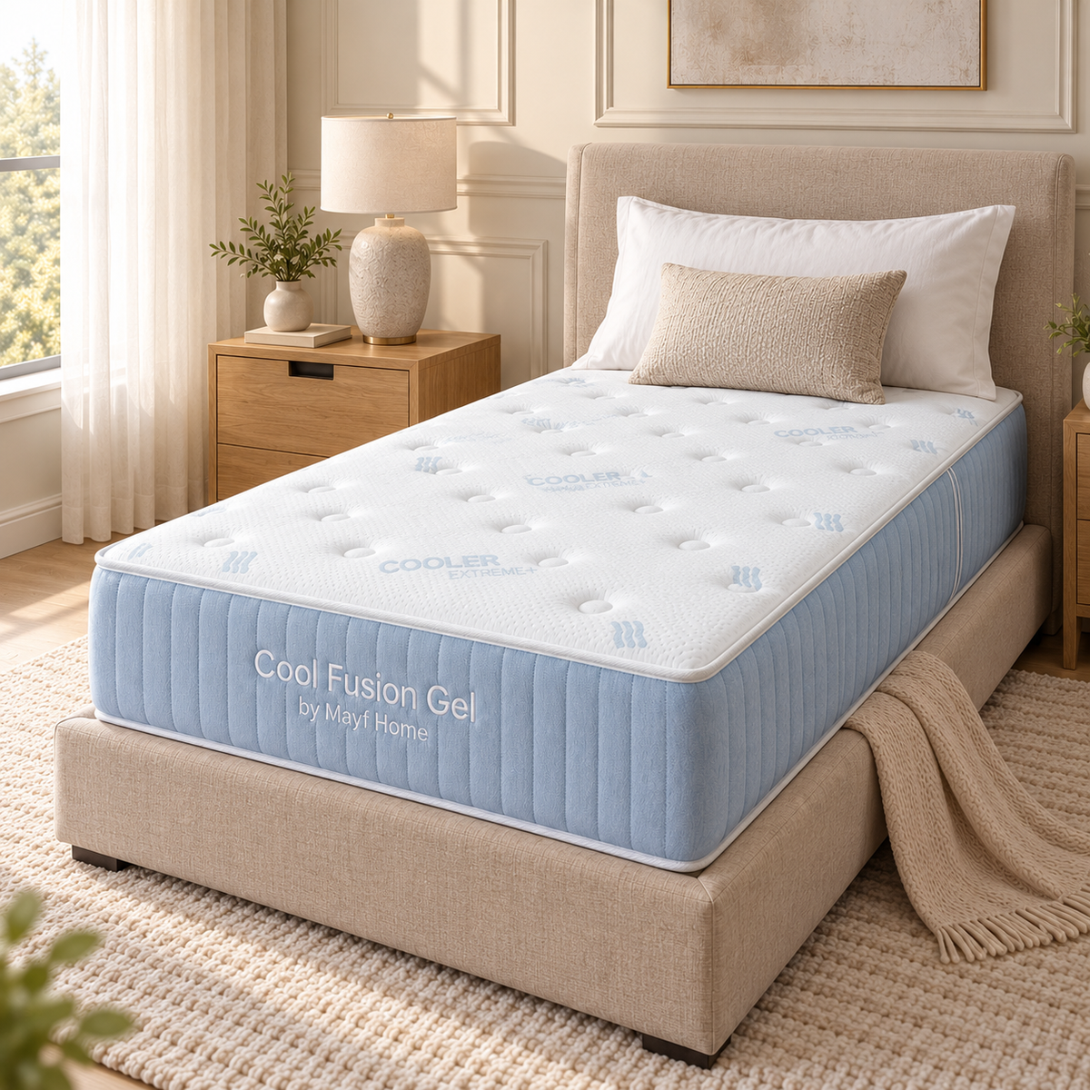 Cool Fusion Gel Tight Top Mattress by Mayf Home