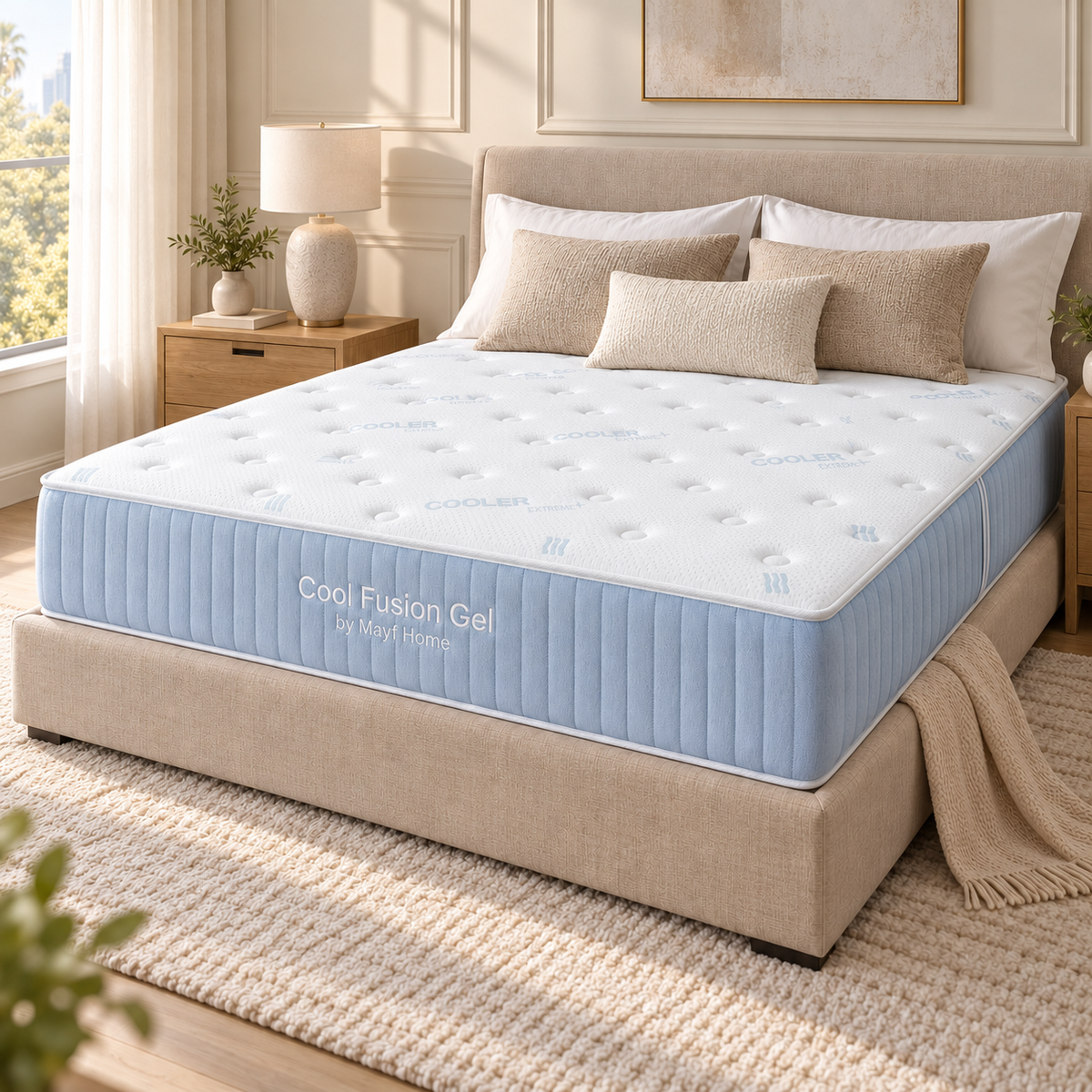 Cool Fusion Gel Tight Top Mattress by Mayf Home