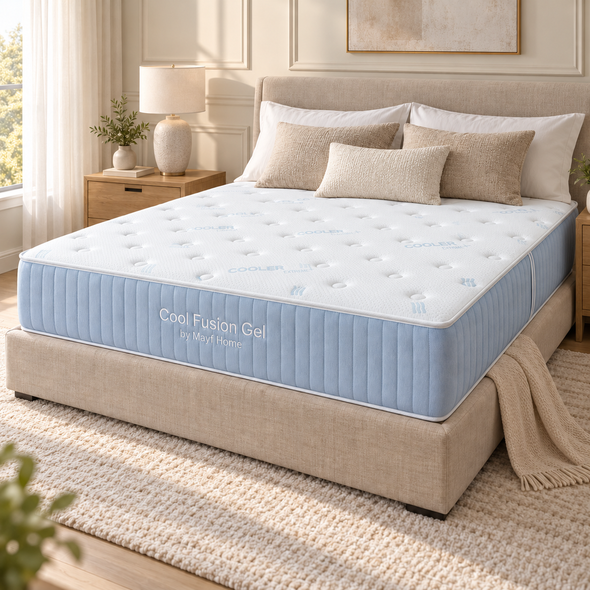 Cool Fusion Gel Tight Top Mattress by Mayf Home