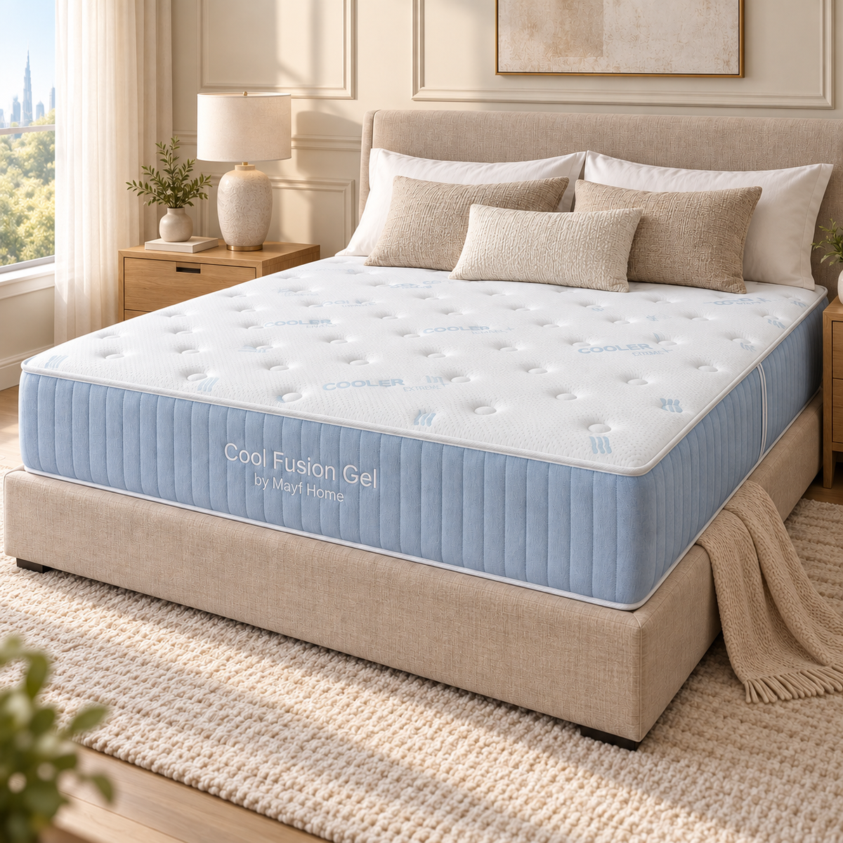 Cool Fusion Gel Tight Top Mattress by Mayf Home