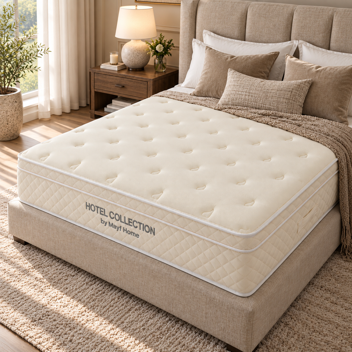 Hotel Collection Euro Top Mattress by Mayf Home