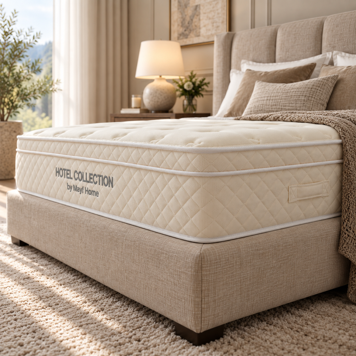 Hotel Collection Euro Top Mattress by Mayf Home