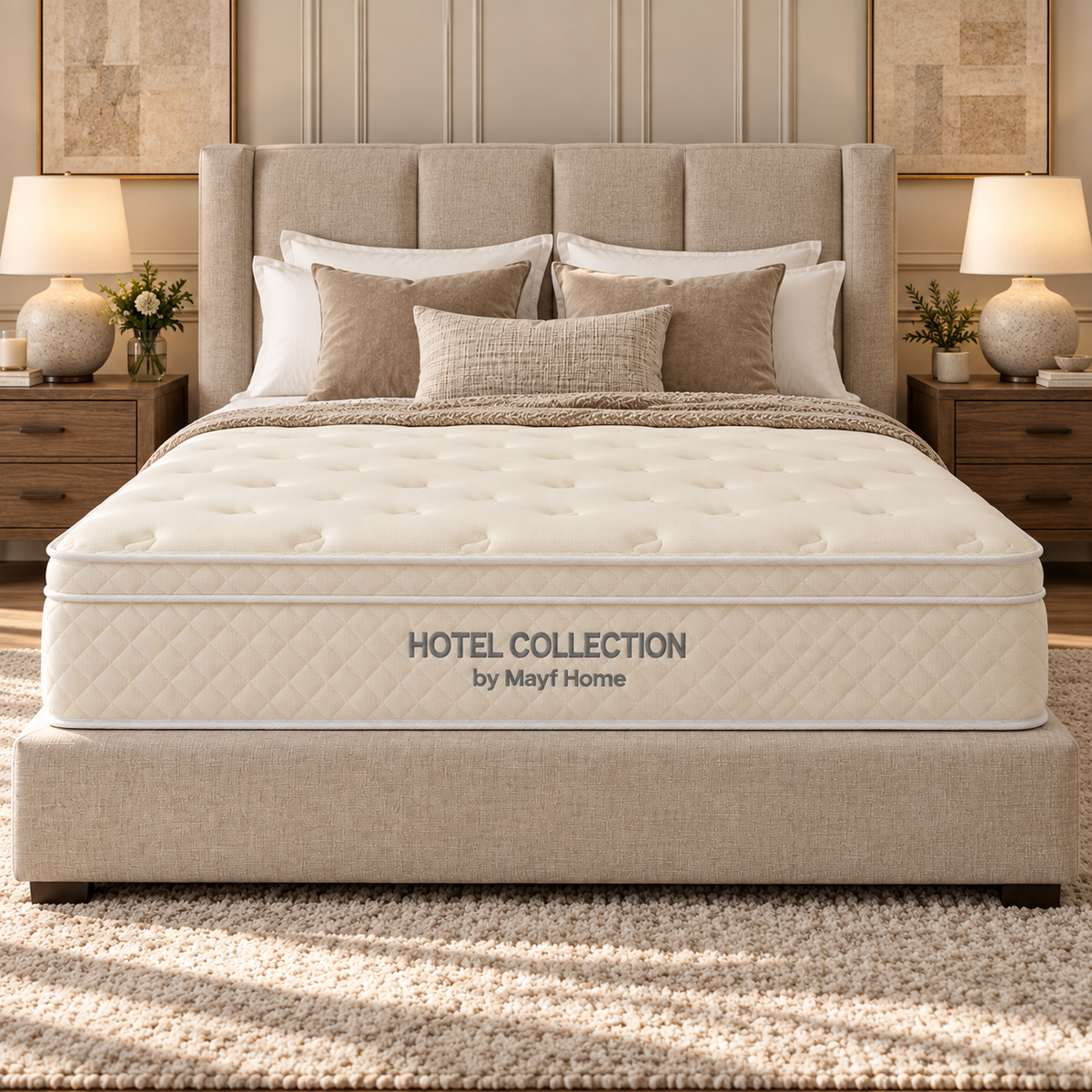 Hotel Collection Euro Top Mattress by Mayf Home