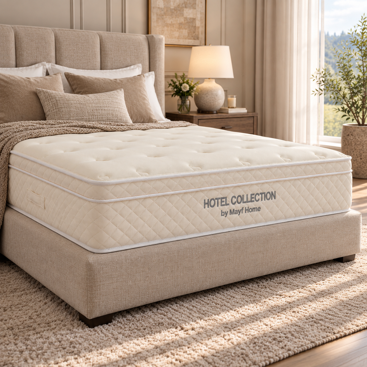 Hotel Collection Euro Top Mattress by Mayf Home