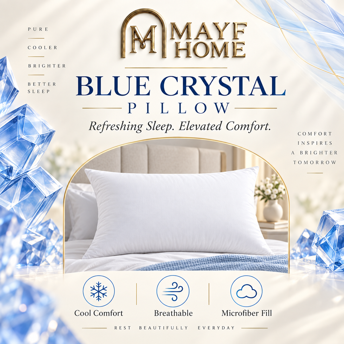 MAYF Home NESTLY Quilted Pillow 700g — collection card image