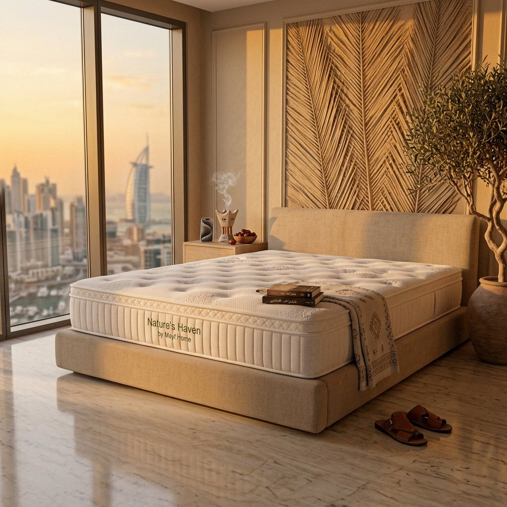 Nature's Haven Latex Euro Top Mattress by Mayf Home