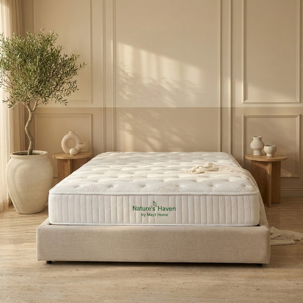 Nature's Haven Latex Tight Top Mattress by Mayf Home
