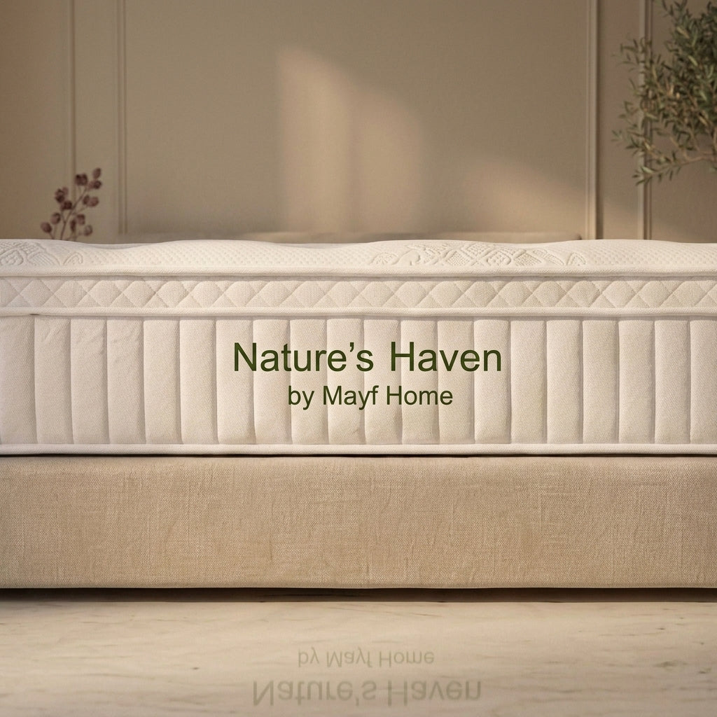 Nature's Haven Latex Euro Top Mattress by Mayf Home