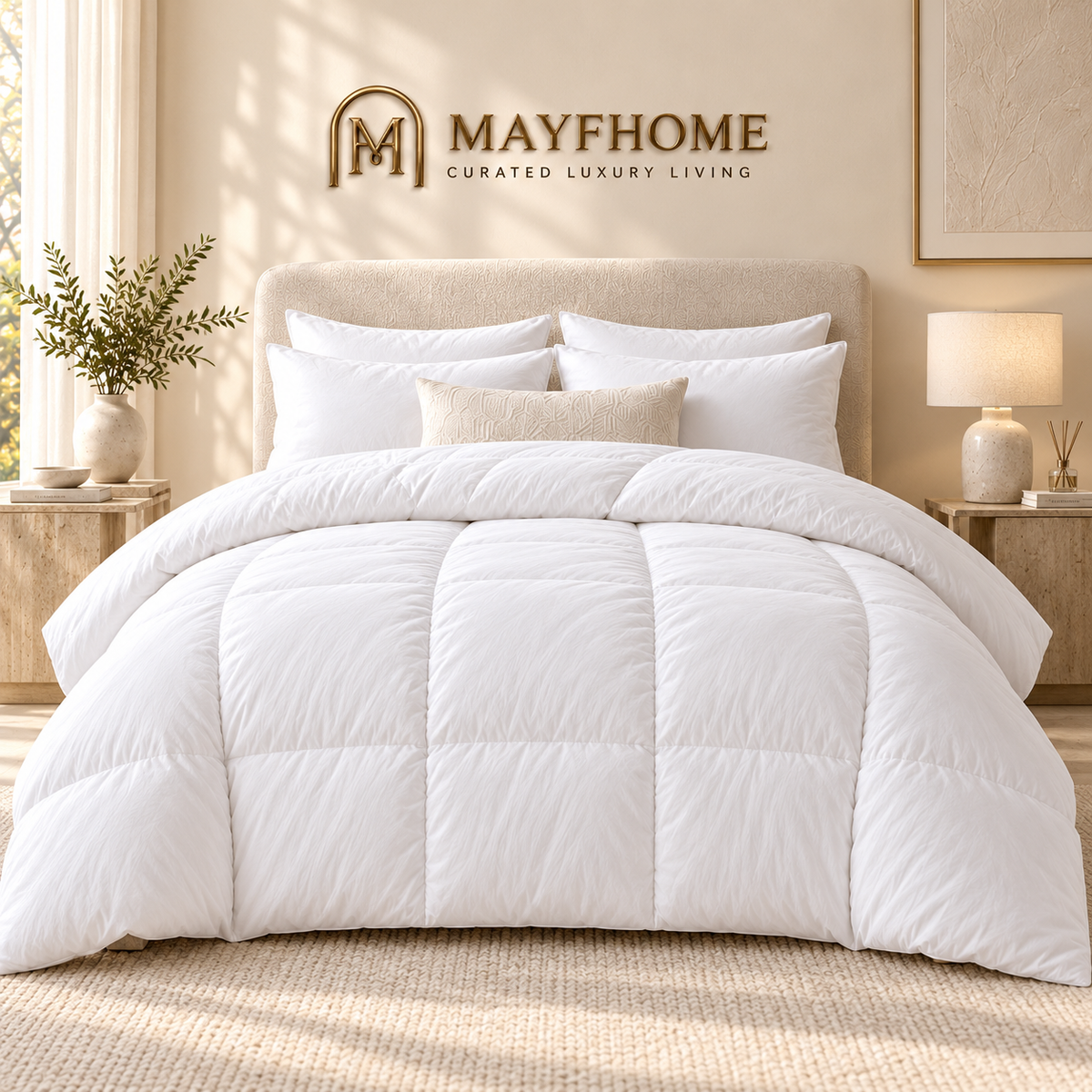 MAYF Home 300TC Duvet – White